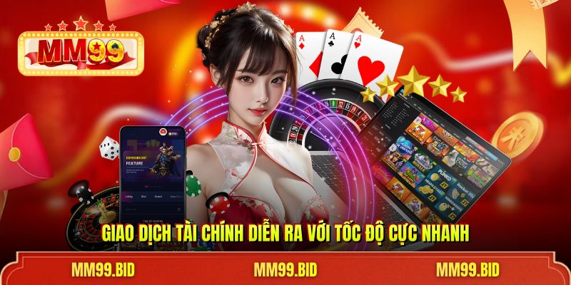 Giao dịch tài chính diễn ra với tốc độ cực nhanh